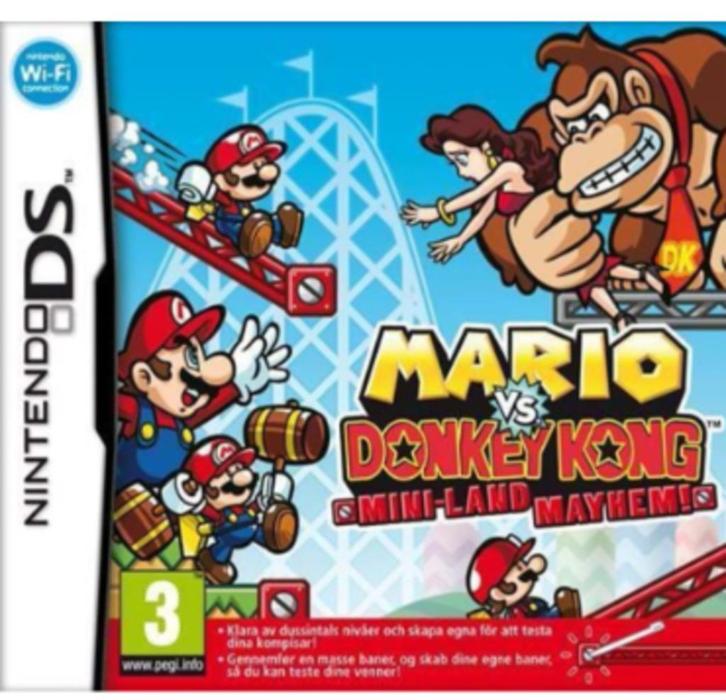 Mario vs Donkey Kong Pagaille à Mini-Land ! (Nintendo DS), Consoles de jeu & Jeux vidéo, Jeux | Nintendo DS, Utilisé, Enlèvement