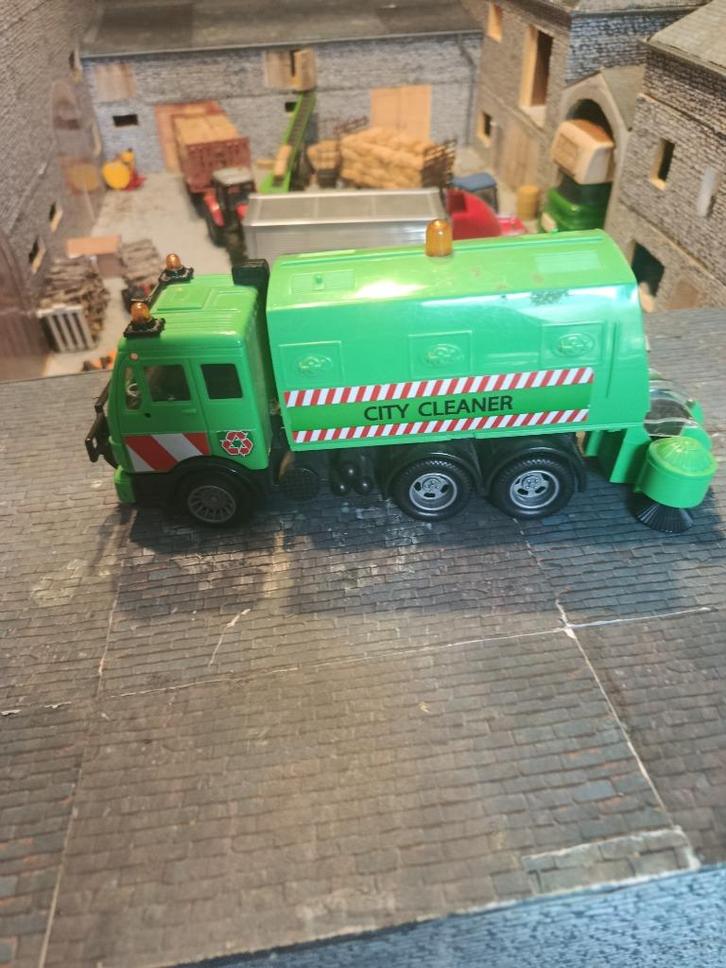 City Cleaner Dickie Toys (gratis bij aankopen €15 of meer), Hobby en Vrije tijd, Modelauto's | 1:32, Gebruikt, Bus of Vrachtwagen