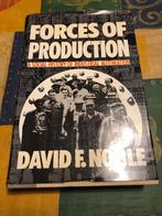 forces of Production - David F Noble, Boeken, Economie, Management en Marketing, Gelezen, David F Noble, Ophalen of Verzenden