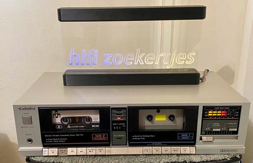 Technics RS-T10 cassettedeck, Audio, Tv en Foto, Cassettedecks, Dubbel, Overige merken, Tape counter, Ophalen of Verzenden