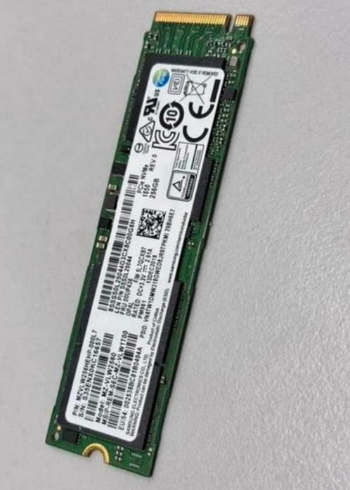 MZVLW256HEHP-000L7 256GB SSD 2280 M.2 PCIe X4 NVME VLW2560, Computers en Software, RAM geheugen, 256 GB, Ophalen of Verzenden