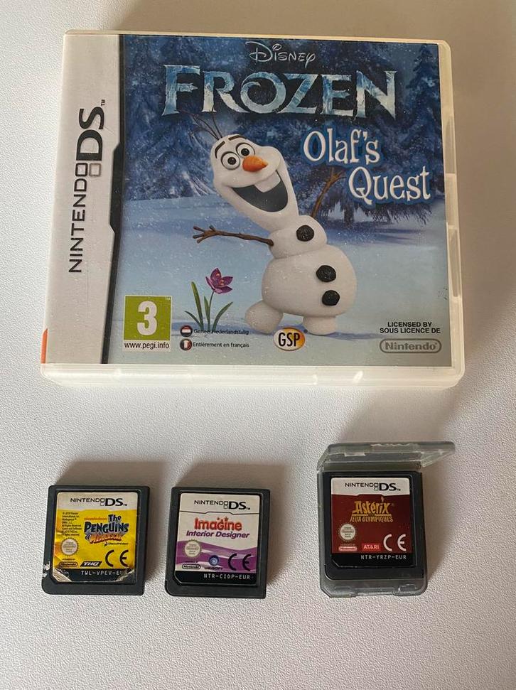 Nintendo DS Spellen Bundel (4 stuks), Games en Spelcomputers, Games | Nintendo DS, Gebruikt, Ophalen