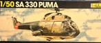 Heller SA330 Puma 1/50, Hobby & Loisirs créatifs, Modélisme | Avions & Hélicoptères, Plus grand que 1:72, Enlèvement ou Envoi