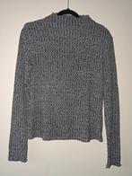 Stretchy longsleeve coltrui ribbel grijs L, Kleding | Dames, Truien en Vesten, Ophalen of Verzenden, Zo goed als nieuw, Maat 42/44 (L)