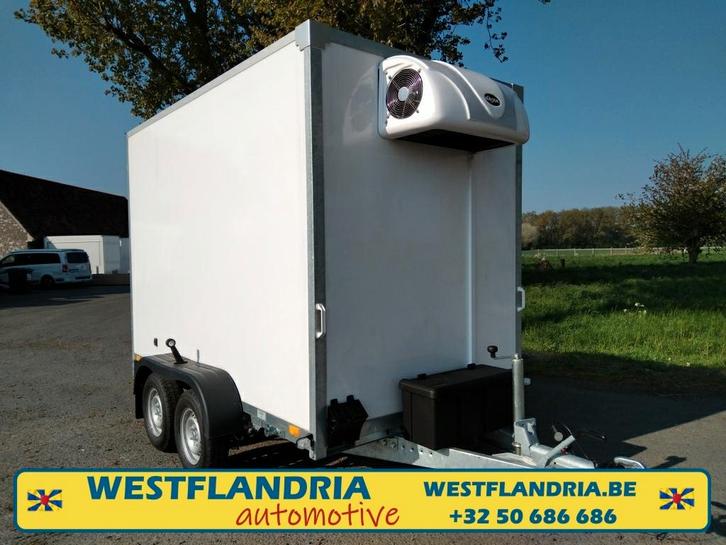 Koel- en vriesaanhangwagen 2700kg / 10m³ / occasie 2024, Auto diversen, Aanhangers en Bagagewagens, Zo goed als nieuw, Ophalen