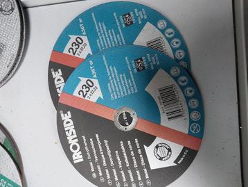 Ironside doorslijpschijven 230mm. 10 stuks beschikbaar voor biedingen