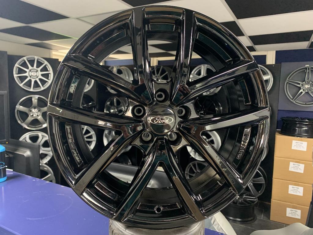 IN STOCK: NIEUWE set 18 inch 5x108 aluminium Ford velgen, Auto-onderdelen, Banden en Velgen, Velg(en), Zomerbanden, 18 inch, Nieuw