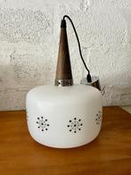 Suspension vintage 1960 en opaline, Ophalen, Gebruikt, Glas, Minder dan 50 cm