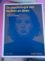 De psychologie van denken en doen, Boeken, Psychologie, Ophalen of Verzenden, Nieuw, Cognitieve psychologie, Durk Talsma