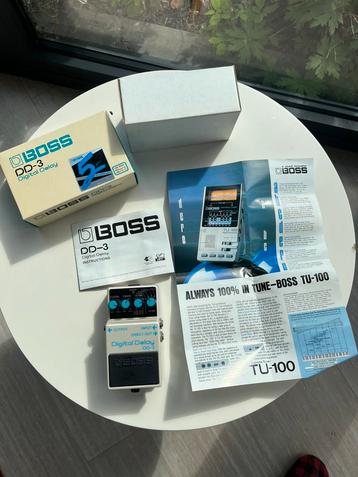 1987 Boss DD3 Digital Delay Blue Label! Topstaat vintage. beschikbaar voor biedingen