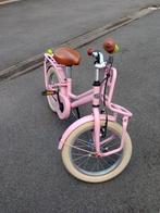 Meisjesfiets fiets 16 inch tot +/- 6jaar, Vélos & Vélomoteurs, Vélos | Filles, 16 pouces, Utilisé, Enlèvement ou Envoi