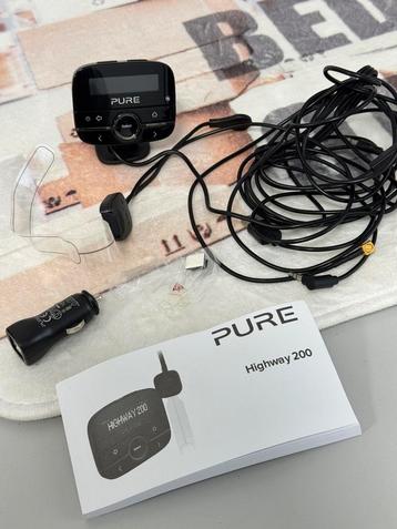 Pure Highway 200 DAB+ Dab radio ontvanger auto audioadapter beschikbaar voor biedingen