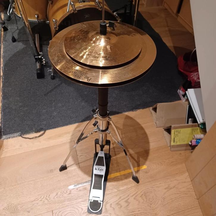 Zeldzame sabian triple hihat voor uw drumstel in zgst, Muziek en Instrumenten, Instrumenten | Toebehoren, Zo goed als nieuw, Ophalen