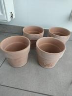 Set van 9 terracotta bloempotten + 4 grote en 5 kleine NIEUW, Tuin en Terras, Ophalen, Terracotta