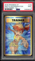 Misty's Determination PSA 9 - 108/108 - XY - Evolutions 2016, Verzenden, Zo goed als nieuw, Losse kaart