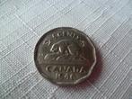 muntstuk five cents 1946 Canada, Postzegels en Munten, Munten | Amerika, Ophalen of Verzenden, Losse munt, Noord-Amerika
