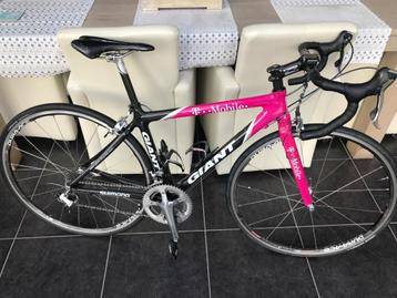 GIANT-T-MOBILE-TCR CARBON  In zeer goede staat, Fietsen en Brommers, Fietsen | Racefietsen, Ophalen, 28 inch, Gebruikt, Carbon