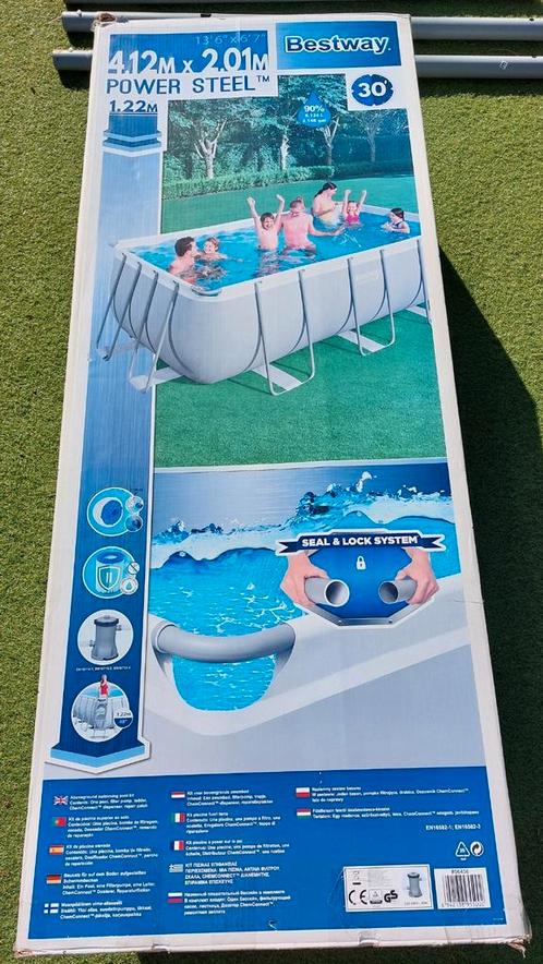Intex zwembad met grote filter voor altijd schoon water, Tuin en Terras, Zwembaden, Zo goed als nieuw, Ophalen