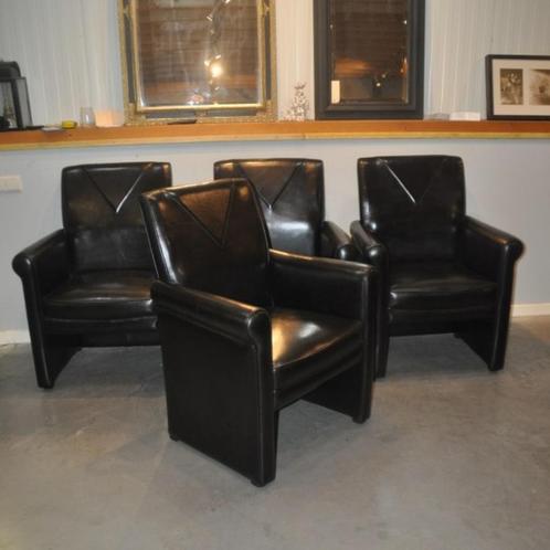 Schapenleren eetkamerstoelen Lounge Atelier, Antiek en Kunst, Antiek | Meubels | Stoelen en Sofa's, Ophalen of Verzenden