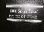 Stage line speakers 2 stuks, Muziek en Instrumenten, Versterkers | Bas en Gitaar, Ophalen, Zo goed als nieuw