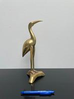 Oiseau d'eau en bronze antique, Antiquités & Art, Bronze, Enlèvement ou Envoi