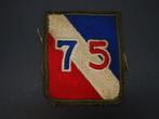 Patch WW2 de la 75e division d'infanterie des États-Unis, Emblème ou Badge, Armée de terre, Enlèvement ou Envoi