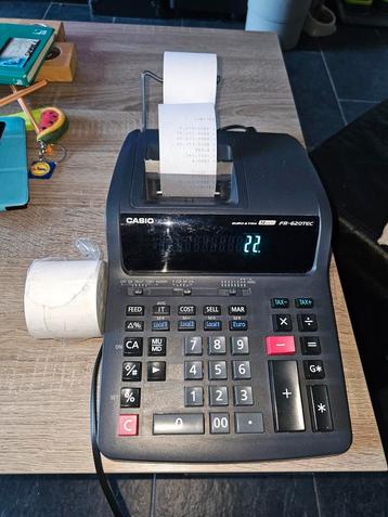 Casio Euro & Tax 12 cijfers FR-620TEC beschikbaar voor biedingen