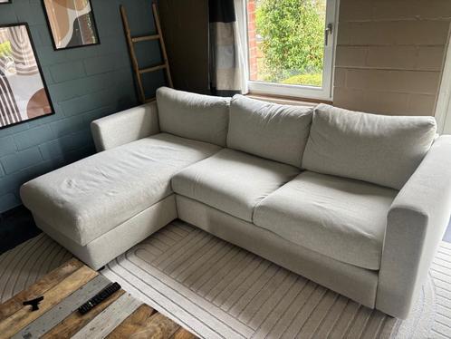 canapé avec meridienne, Huis en Inrichting, Zetels | Zetels, Gebruikt, Hoekbank, Driepersoons, 250 tot 300 cm, 100 tot 125 cm