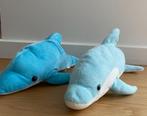 2 knuffels dolfijn, Ophalen of Verzenden, Gebruikt, Overige typen