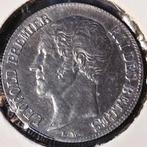 België 20 cent zilver Leopold I blootshoofds 1852 - L • W •, Zilver, Ophalen of Verzenden, Losse munt, Zilver
