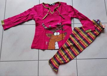 Woody pyjama meisje - rendier (maat 3 jaar)