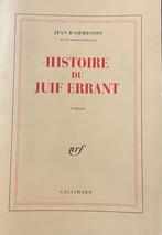 Histoire du Juif errant Jean d’’Ormesson, Ophalen of Verzenden, Gelezen, Jean d'Ormesson.