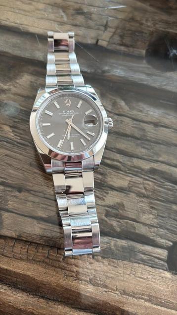 Rolex datejust 41 met aankoopbon beschikbaar voor biedingen