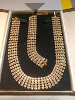 Parure bijoux, Bijoux, Sacs & Beauté, Or, Comme neuf, Avec cristal, Enlèvement