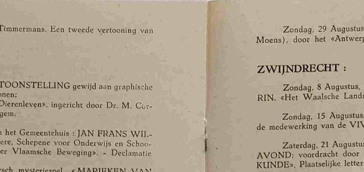 Mechelen Antwerpen Cultuur 1943 Boek Literatuur Poezië, Boeken, Literatuur, Zo goed als nieuw, België, Verzenden