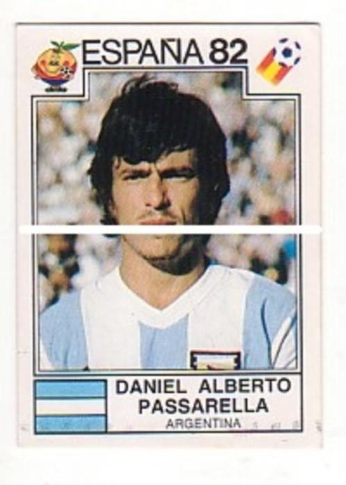 Panini/Espagne 82/Argentine - Daniel Passarella, Collections, Articles de Sport & Football, Comme neuf, Affiche, Image ou Autocollant