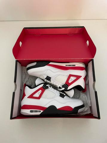 Jordan 4 red cement maat 44 beschikbaar voor biedingen