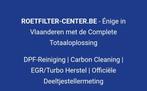 Roetfilter reinigen/Revisie/Carbon cleaning/Totaaloplossing, Enlèvement ou Envoi