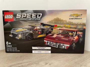 Lego Speed Champions - 76903 - Chevrolet Corvette (2x) beschikbaar voor biedingen