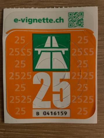 Wegenvignet Zwitserland