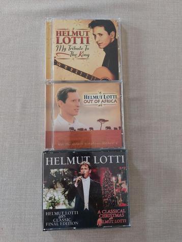 Lot van 3 cd's Helmut Lotti