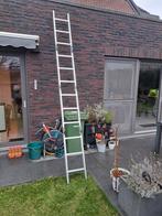 Alu ladder kan in 4 geplooid worden totale lengte 4.5 m, Ladder, Gebruikt, Ophalen