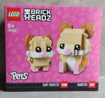 lego brickheadz 40482 hamster beschikbaar voor biedingen