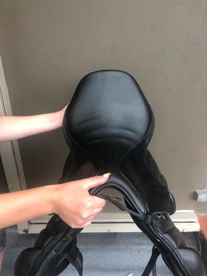 Santa Cruz veelzijdigheidszadel/ crosszadel te koop, Dieren en Toebehoren, Paarden en Pony's | Zadels, Gebruikt, Recreatie, Ophalen