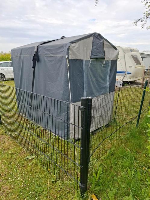 Beveiligde schuurtent, Caravans en Kamperen, Overige Caravans en Kamperen, Gebruikt, Ophalen