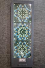 NIEUW 6 handgemaakte onderzetters/coaster/dessous de verre, Ophalen, Nieuw, Glas of Kopje