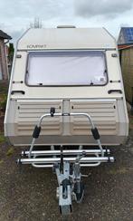 Caravane Kip 528 kg+auvent+porte-vélos Thule Prêt pour une u, 2 lits séparés, 75 kg, Particulier, Autre