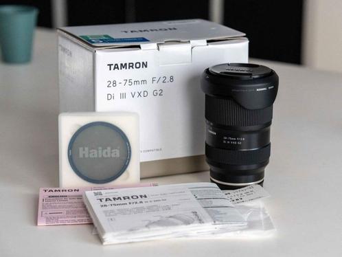 Tamron 28-75mm G2 zoomlens voor Sony E-mount, TV, Hi-fi & Vidéo, Photo | Lentilles & Objectifs, Comme neuf, Téléobjectif, Zoom