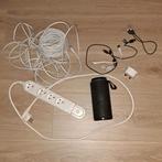 Lot kabels, speaker, stekker, Ophalen, Zo goed als nieuw