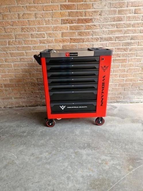 PROFESSIONELE GEREEDSCHAPWAGEN TE KOOP, Doe-het-zelf en Bouw, Gereedschapskisten, Zo goed als nieuw, Gevuld, Ophalen